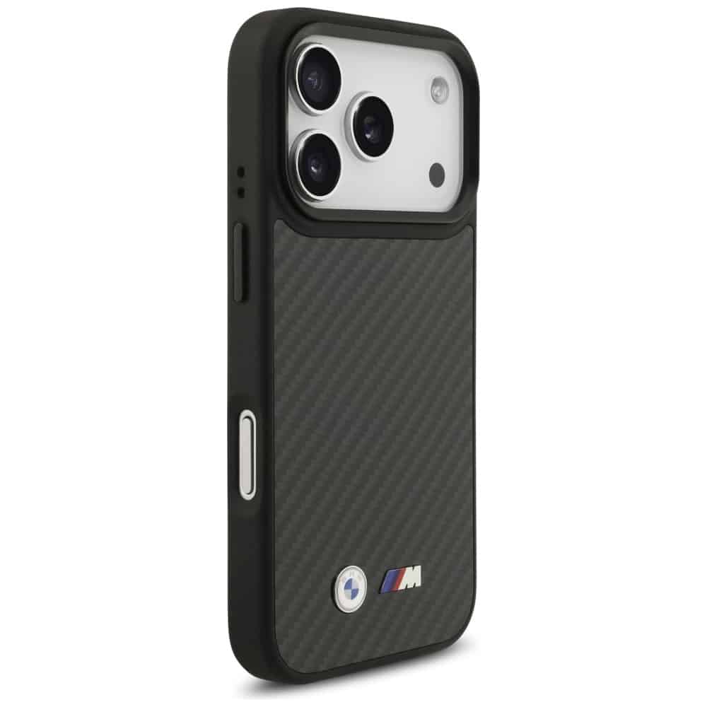 Θήκη Bmw M Kevlar Ματ Magsafe Για iPhone 17 Pro - Μαύρη - Image 4