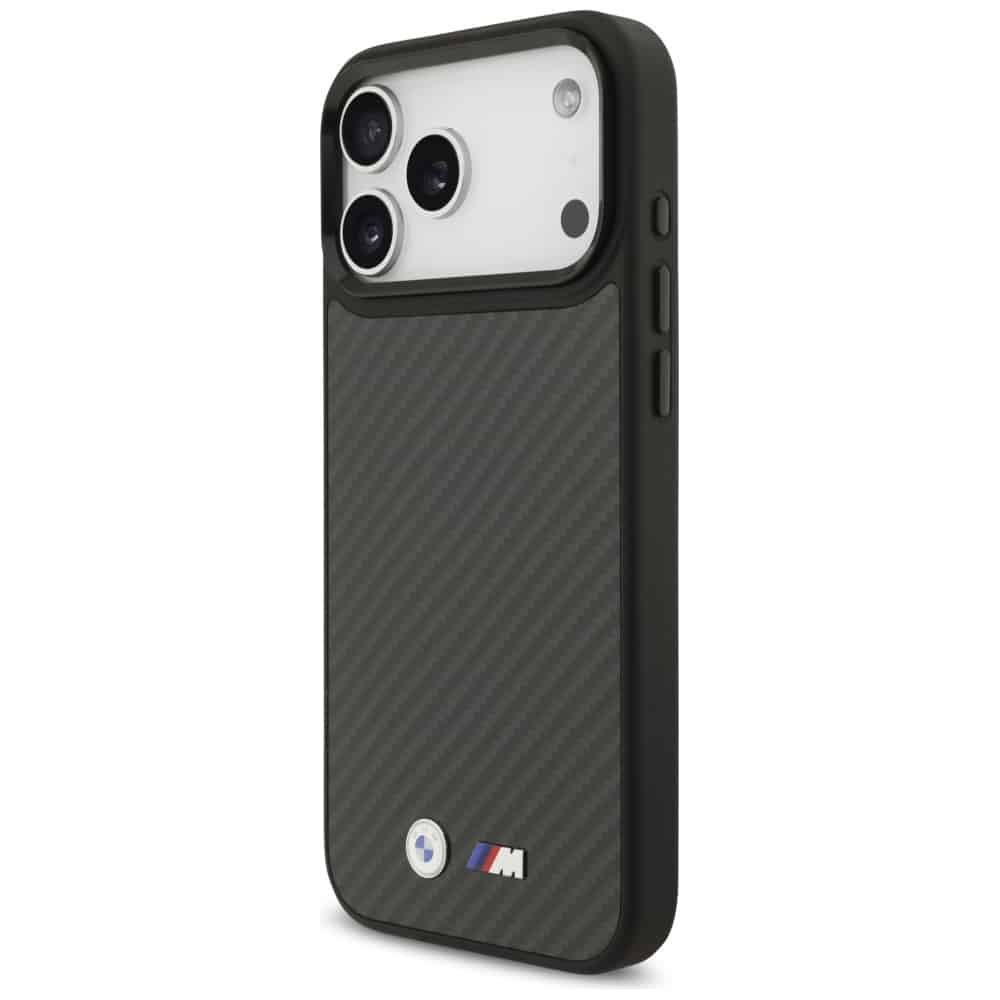 Θήκη Bmw M Kevlar Ματ Magsafe Για iPhone 17 Pro Max Μαύρη - Image 2