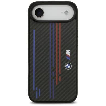 Θήκη Bmw M Kevlar Γραμμές & Λογότυπο Magsafe Για iPhone Air Μαύρη