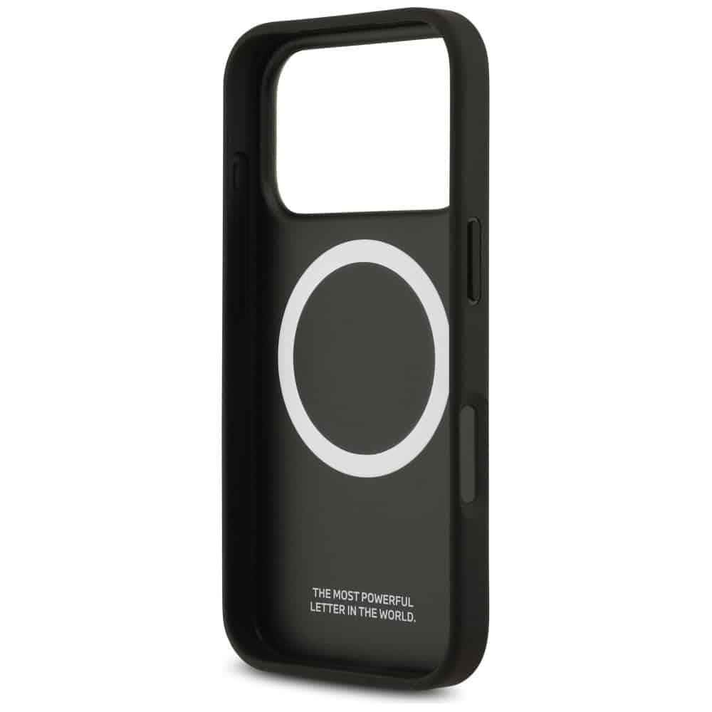Θήκη Bmw M Kevlar Lines & Logo Magsafe Για iPhone 17 Pro Μαύρη - Image 6