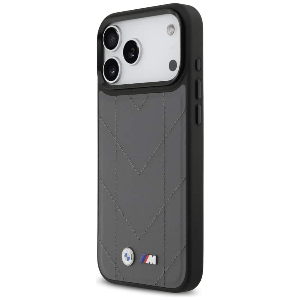 Θήκη Bmw M Quilted Logo Magsafe Για iPhone 17 Pro Max Ανθρακί - Image 2