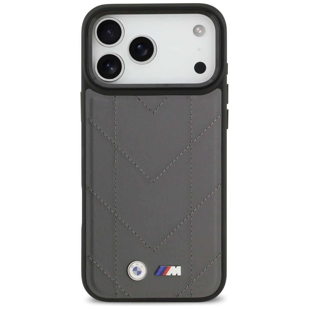 Θήκη Bmw M Quilted Logo Magsafe Για iPhone 17 Pro Max Ανθρακί - Image 3