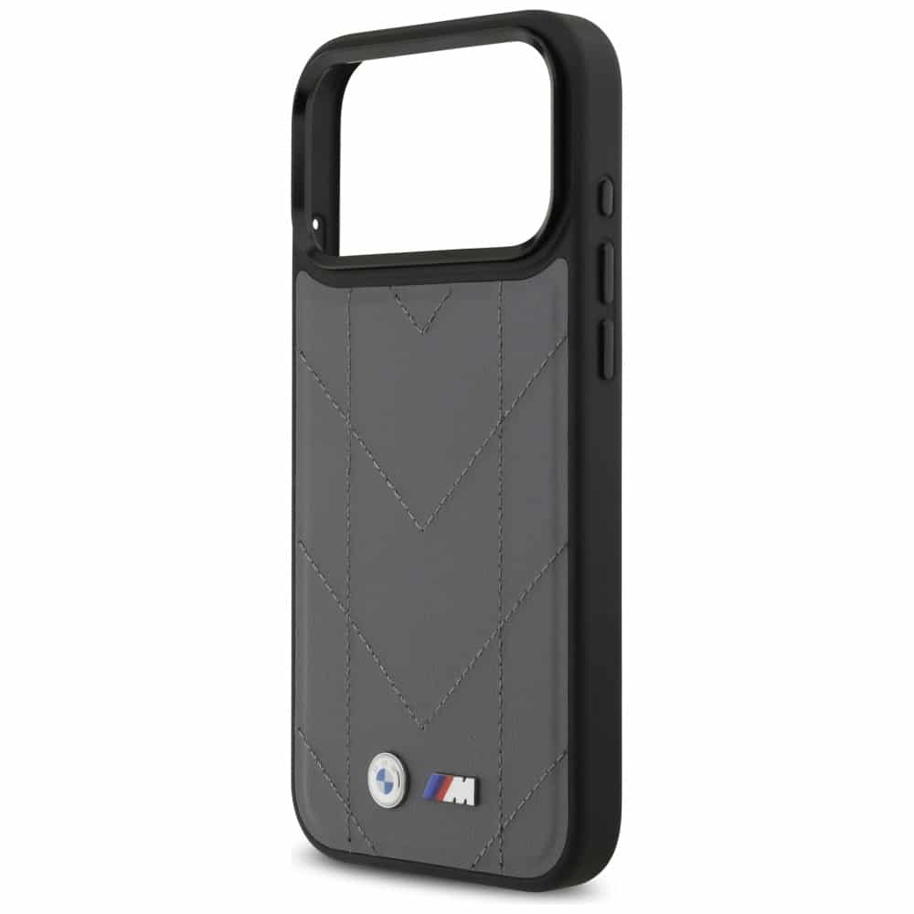 Θήκη Bmw M Quilted Logo Magsafe Για iPhone 17 Pro Max Ανθρακί - Image 6