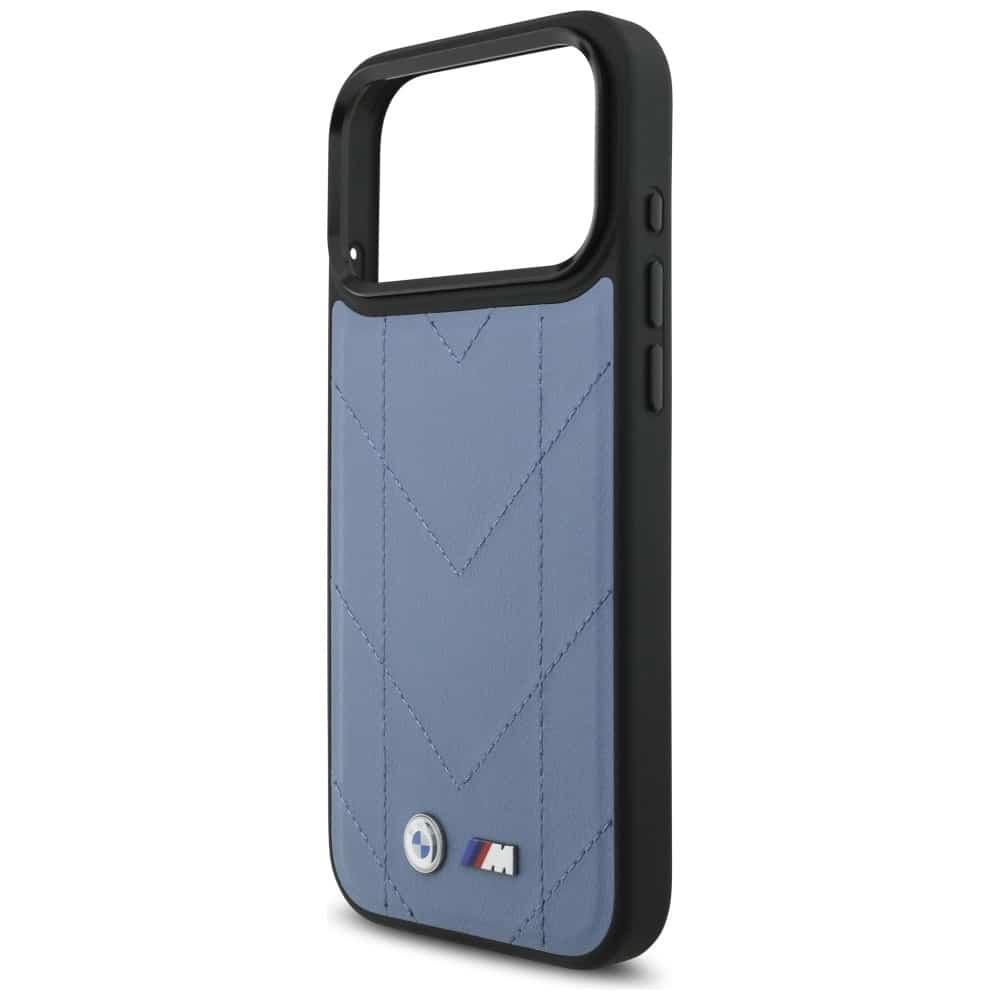 Θήκη Bmw M Quilted Logo Magsafe Για iPhone 17 Pro Max - Μπλε - Image 6