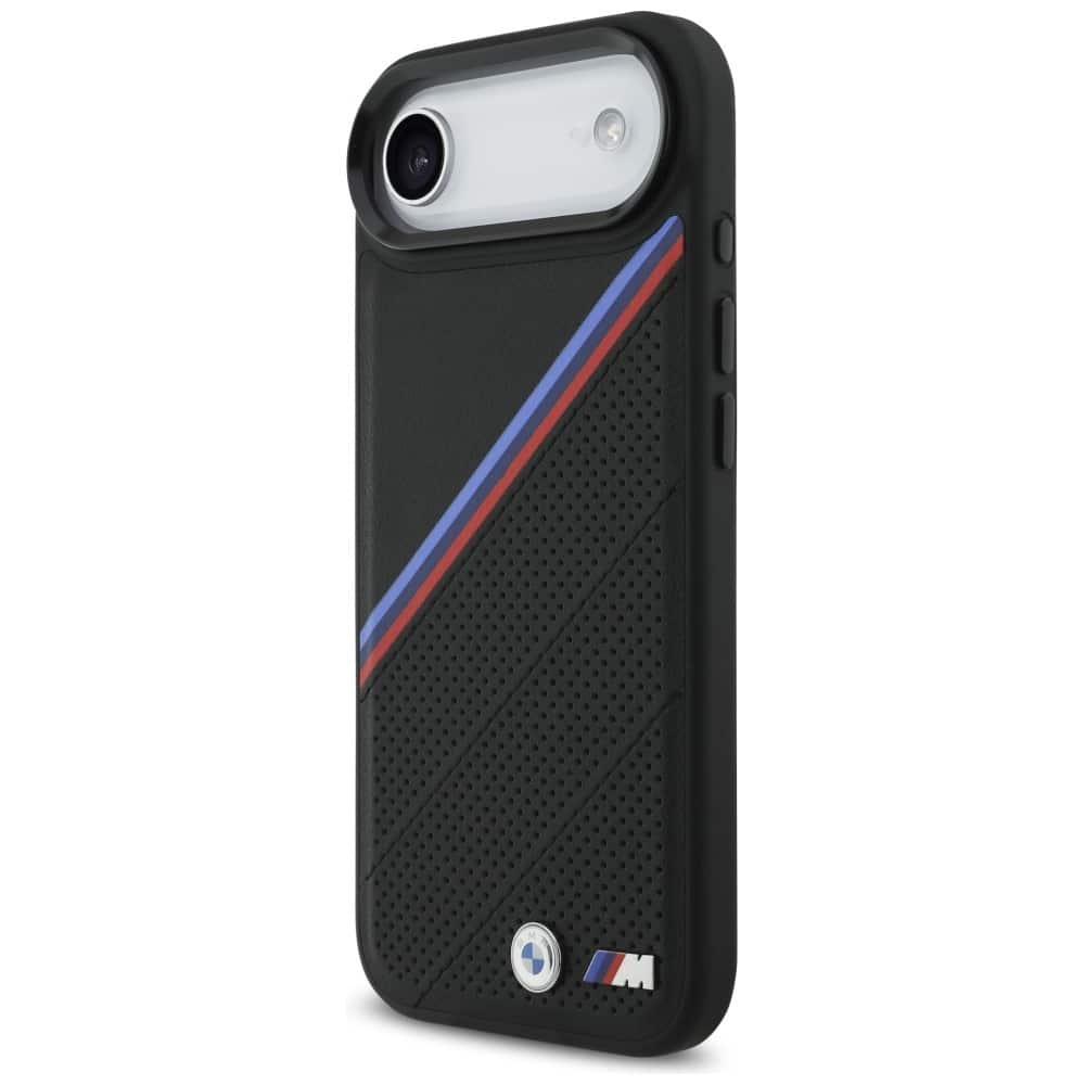 Θήκη Bmw M Tricolor Μεταλλικό Λογότυπο Magsafe Για iPhone Air Μαύρη - Image 2