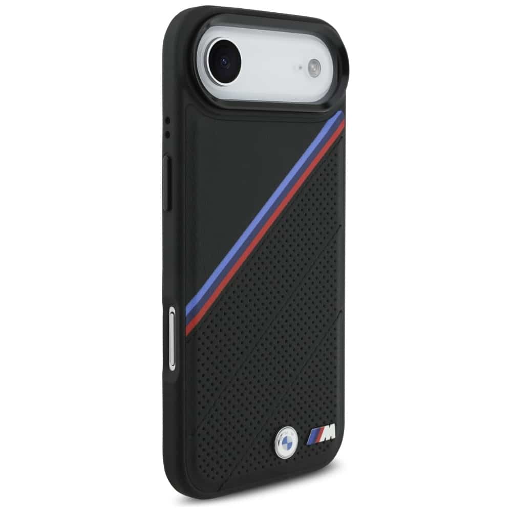 Θήκη Bmw M Tricolor Μεταλλικό Λογότυπο Magsafe Για iPhone Air Μαύρη - Image 4