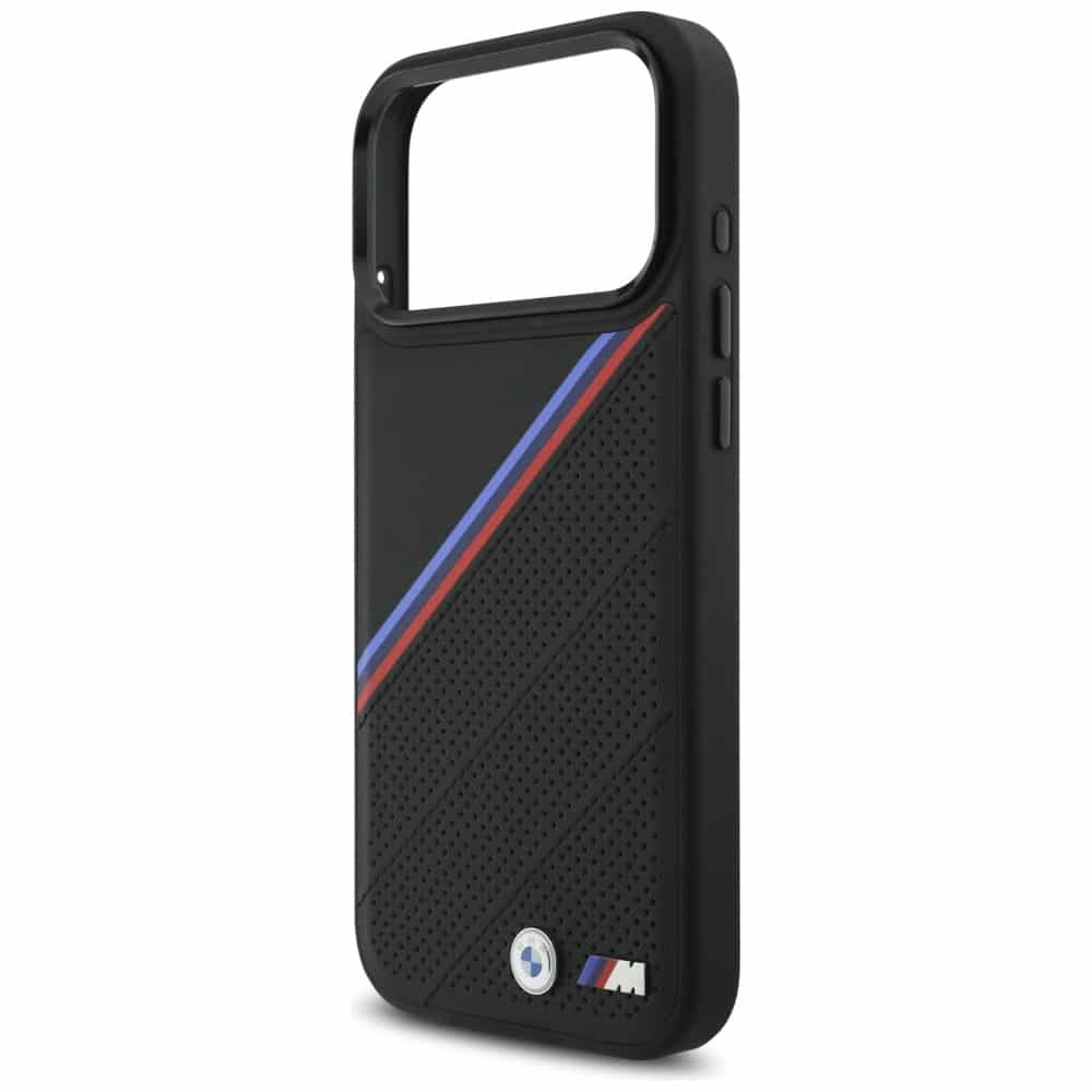 Θήκη Magsafe Bmw M Tricolor Μεταλλικό Λογότυπο Για iPhone 17 Pro Max Μαύρη - Image 6