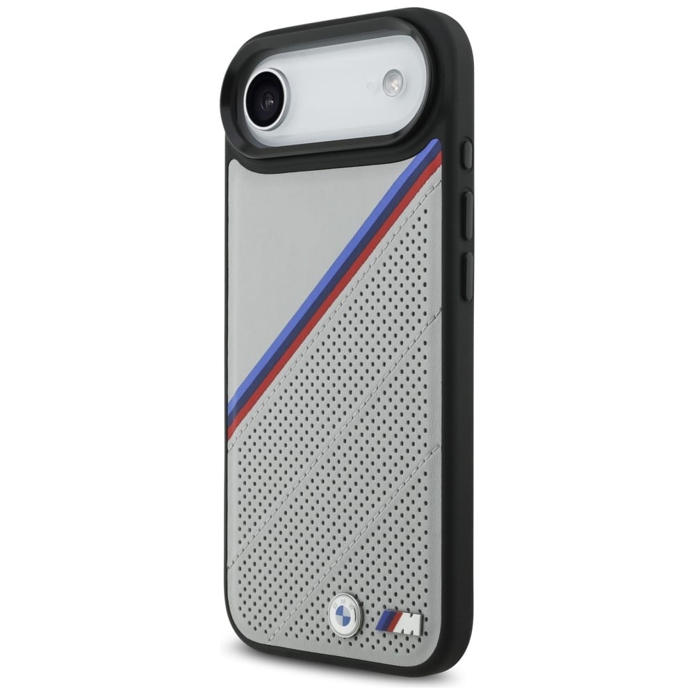 Θήκη Bmw M Tricolor Μεταλλικό Λογότυπο Magsafe Για iPhone Air Γκρι - Image 2