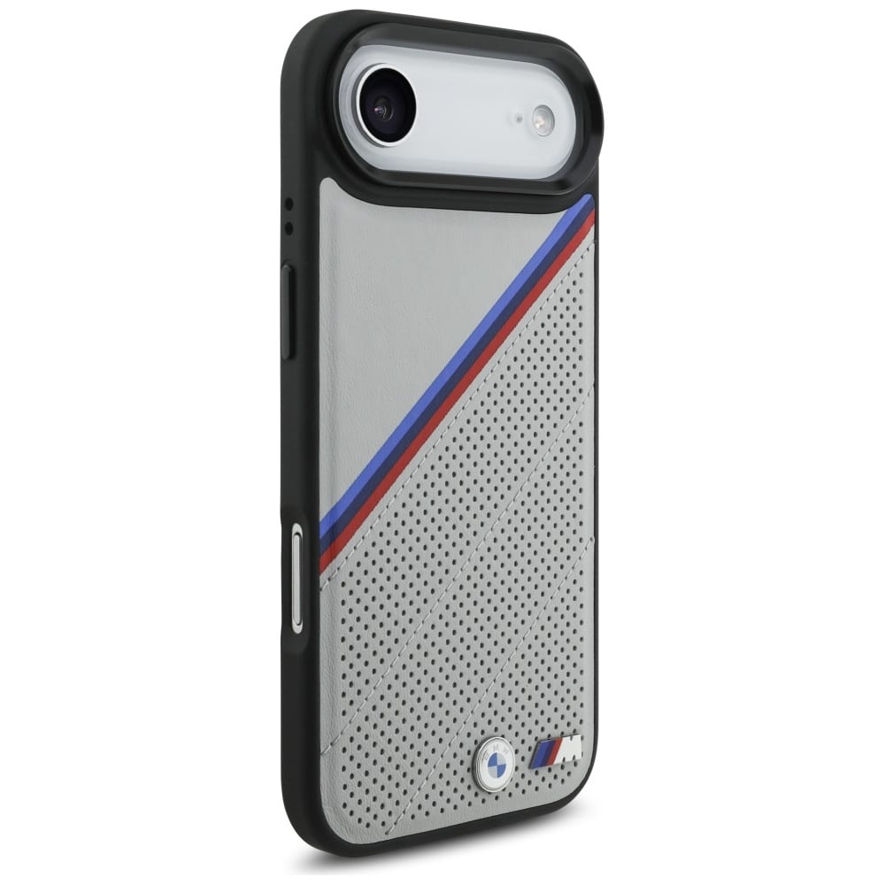 Θήκη Bmw M Tricolor Μεταλλικό Λογότυπο Magsafe Για iPhone Air Γκρι - Image 4