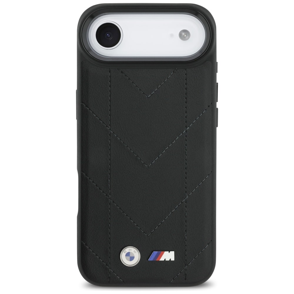 Θήκη Bmw M Quilted Logo Magsafe Για iPhone 17 Air Μαύρη - Image 3