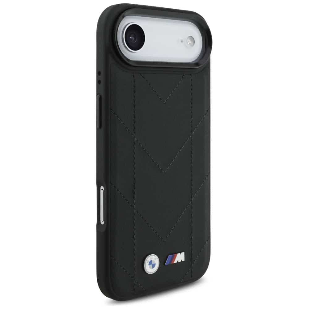 Θήκη Bmw M Quilted Logo Magsafe Για iPhone 17 Air Μαύρη - Image 4