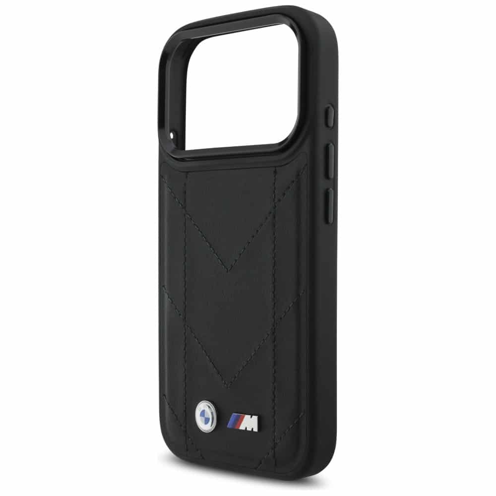 Θήκη Bmw M Quilted Logo Magsafe Για iPhone 17 Pro Μαύρη - Image 6
