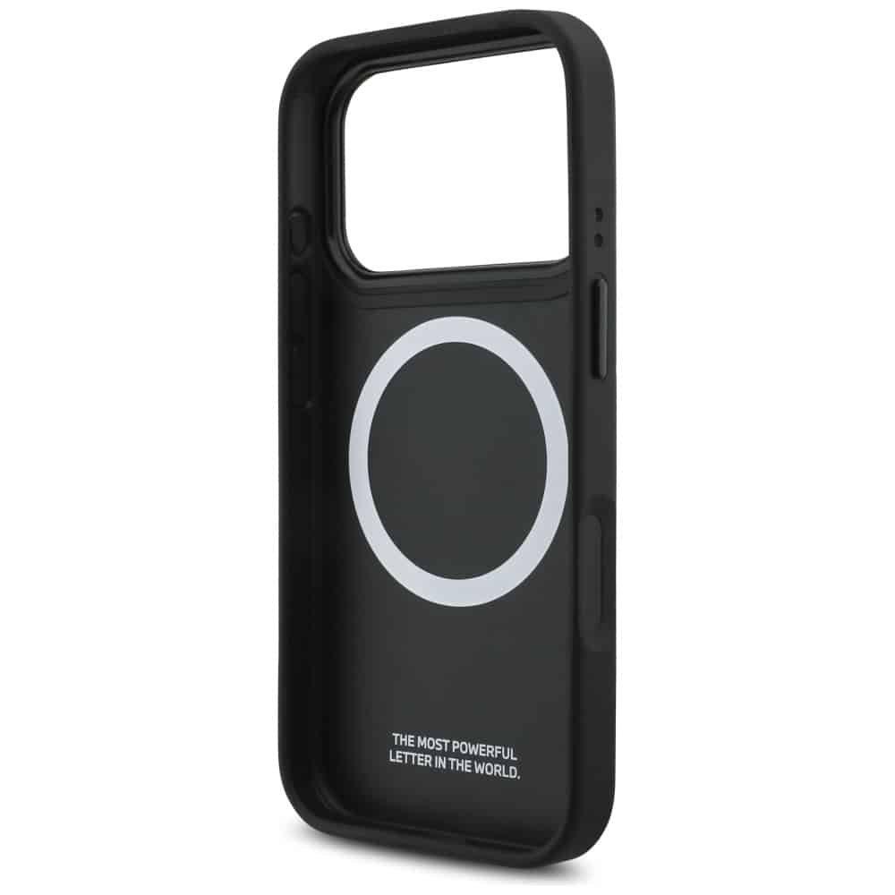 Θήκη Bmw M Quilted Logo Magsafe Για iPhone 17 Pro Μαύρη - Image 7