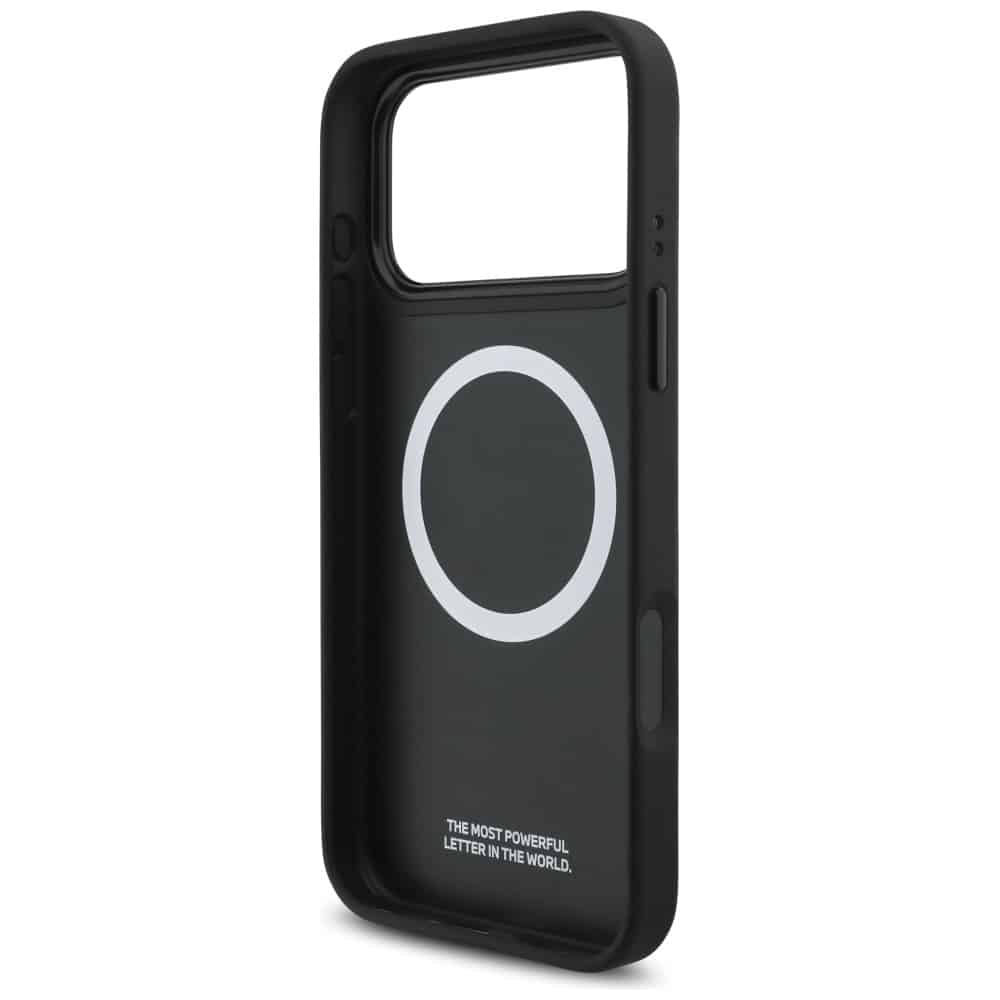 Θήκη Bmw M Quilted Logo Magsafe Για iPhone 17 Pro Max - Μαύρη - Image 7
