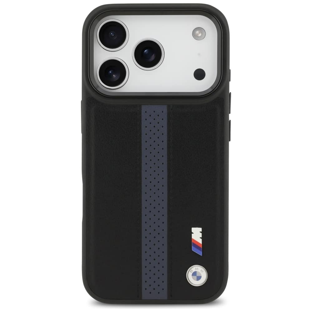 Θήκη Bmw M Perforated Stripe Logo Magsafe Για iPhone 17 Pro Μπλε - Image 3