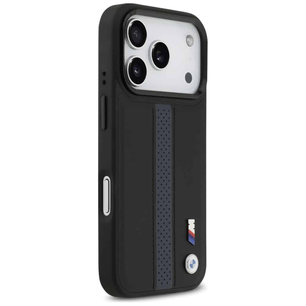 Θήκη Bmw M Perforated Stripe Logo Magsafe Για iPhone 17 Pro Μπλε - Image 4