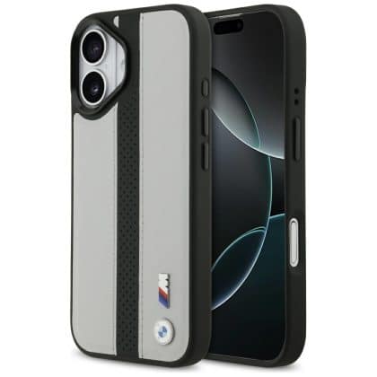 Θήκη Bmw M Perforated Stripe Logo Magsafe Για iPhone 17 Γκρι