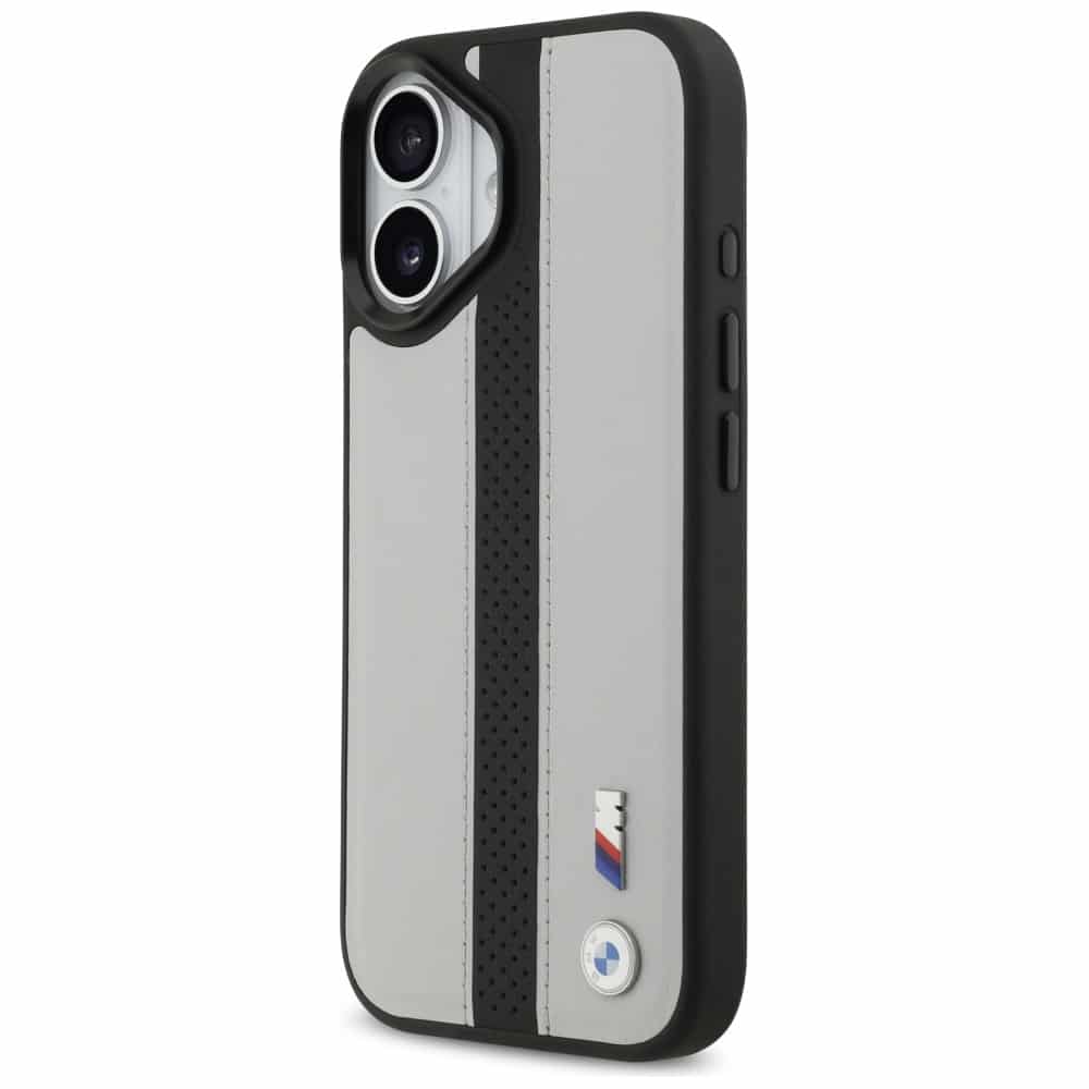 Θήκη Bmw M Perforated Stripe Logo Magsafe Για iPhone 17 Γκρι - Image 2