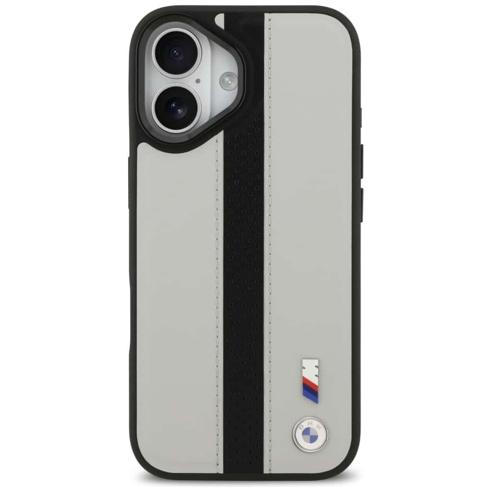 Θήκη Bmw M Perforated Stripe Logo Magsafe Για iPhone 17 Γκρι - Image 3