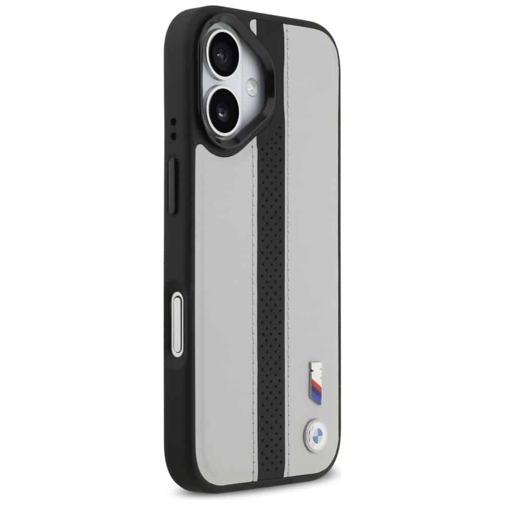 Θήκη Bmw M Perforated Stripe Logo Magsafe Για iPhone 17 Γκρι - Image 4