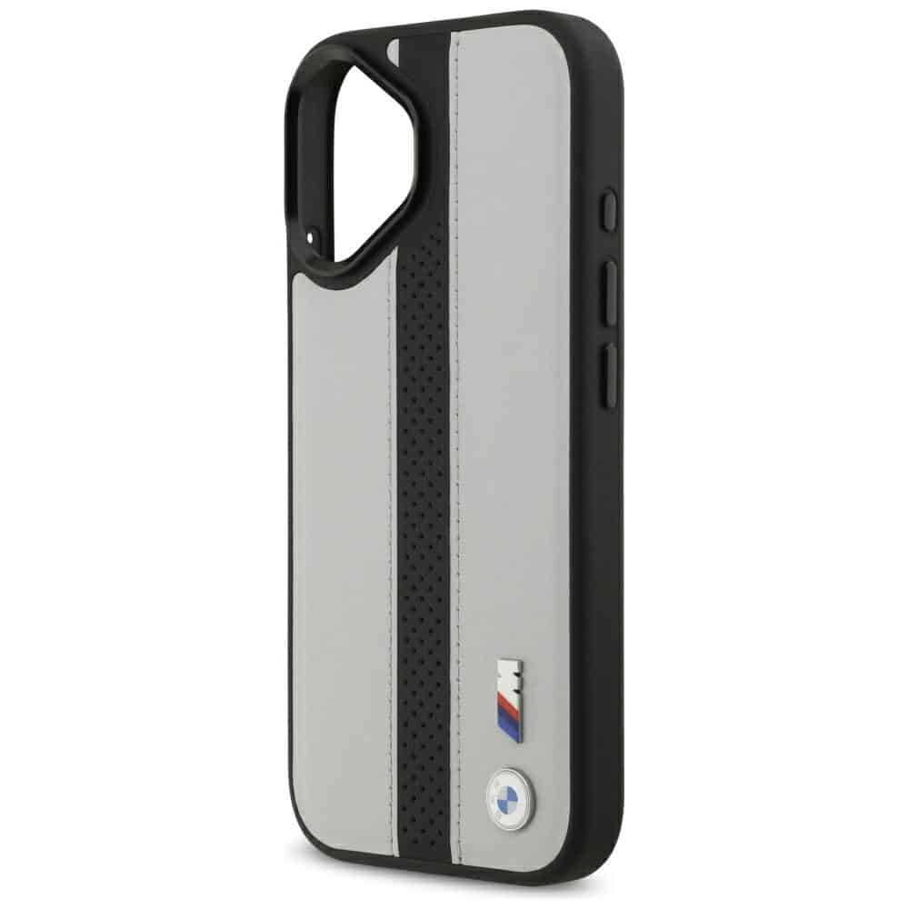 Θήκη Bmw M Perforated Stripe Logo Magsafe Για iPhone 17 Γκρι - Image 6