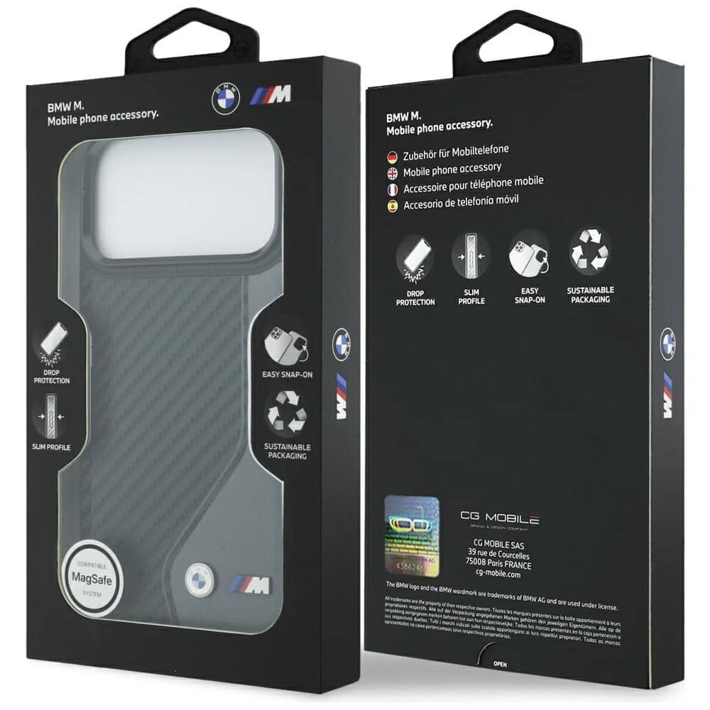Θήκη Bmw M Carbon Logo Magsafe Για iPhone 17 Pro Max Ανθρακί - Image 8