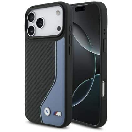 Θήκη Bmw M Carbon Logo Magsafe Για iPhone 17 Pro Max Μπλε
