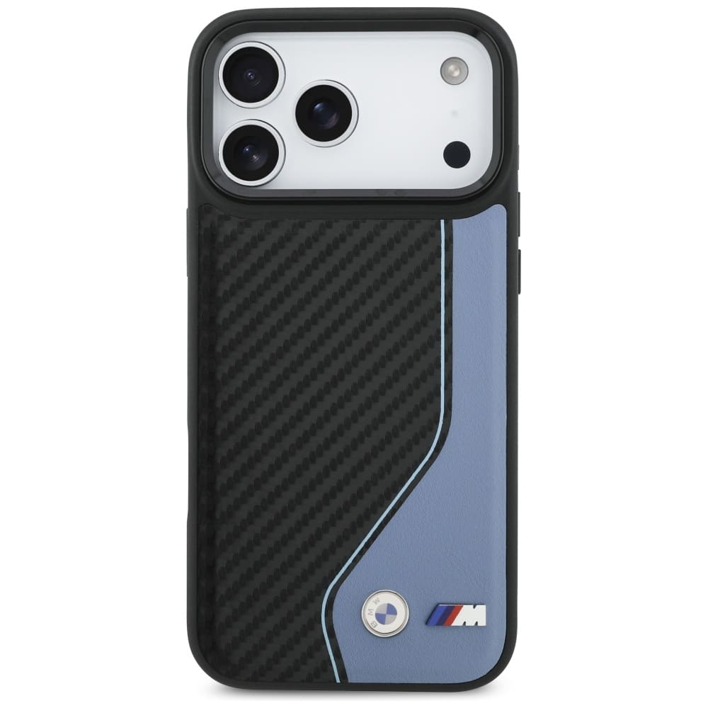 Θήκη Bmw M Carbon Logo Magsafe Για iPhone 17 Pro Max Μπλε - Image 3