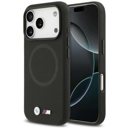 Θήκη Metal Logo Magsafe Για iPhone 17 Pro Bmw M Fw Μαύρη