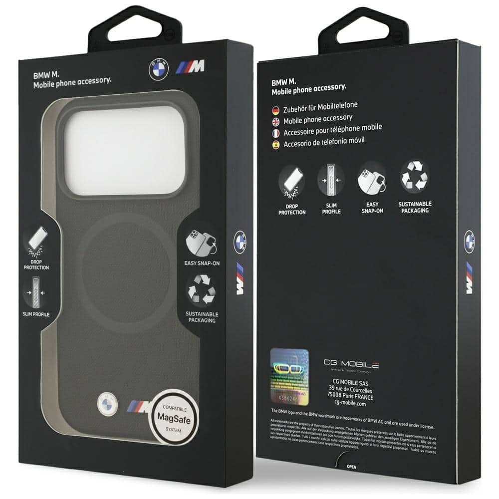 Θήκη Magsafe Bmw M Fw Μεταλλικό Λογότυπο Για iPhone 17 Pro Max Μαύρη - Image 8