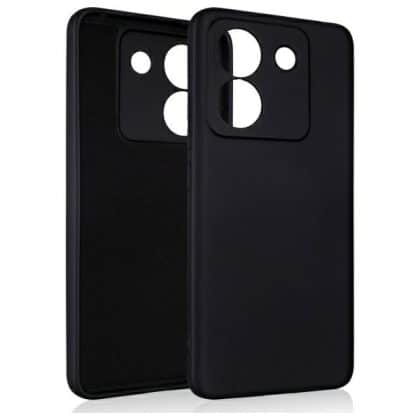 Beline Σιλικόνη - θήκη για Xiaomi Poco M7 Pro - Μαύρο
