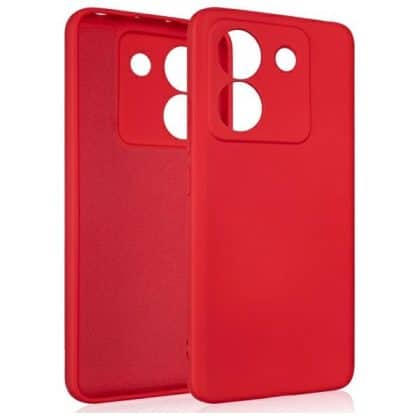 Beline Silicone - θήκη για Xiaomi Poco M7 Pro 5G - Κόκκινο
