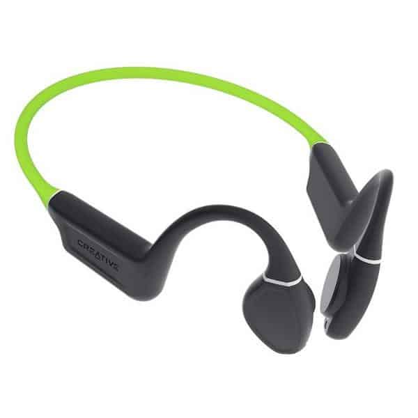 Creative Outlier Free+ Ασύρματα Ακουστικά Γκρι-Πράσινα Bluetooth 5.3 - Image 2