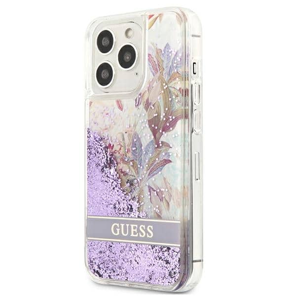 Guess Flower Liquid Glitter - θήκη για Apple iPhone 13 Pro Max - Πολύχρωμο - Image 2