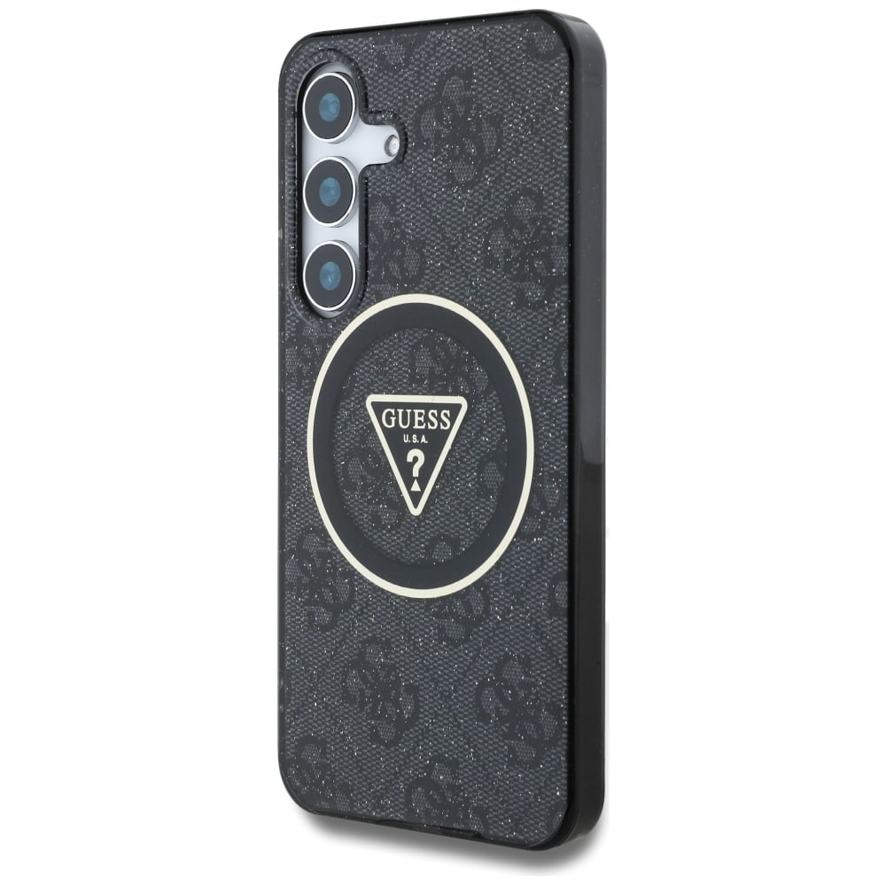 Guess Glitter Triangle - θήκη για Samsung Galaxy S25+ - Μαύρο - Image 2