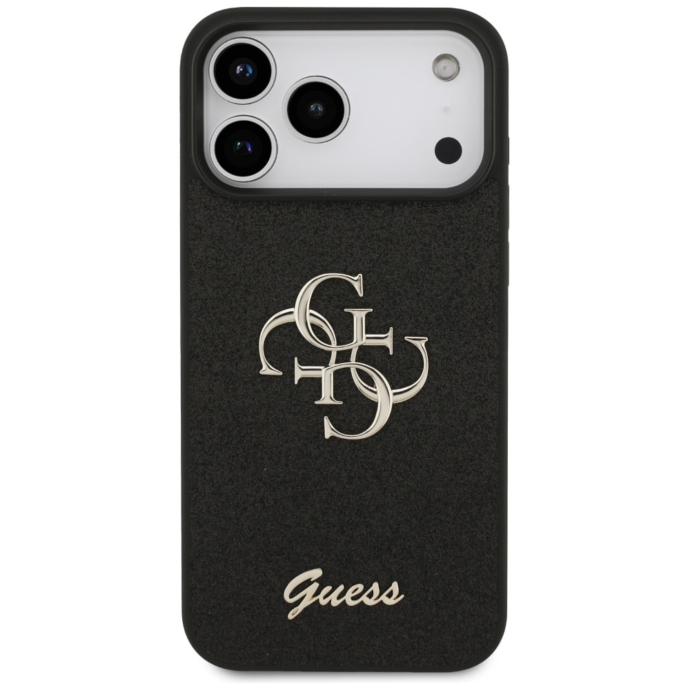 Guess Glitter Fixed Big - θήκη για Apple iPhone 17 Pro Max - Μαύρο - Image 3