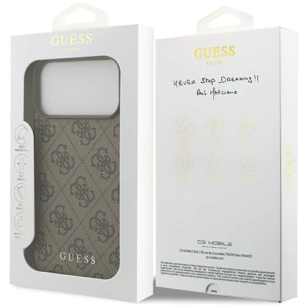 Guess Classic - θήκη για Apple iPhone 17 Pro Max - Καφέ - Image 8
