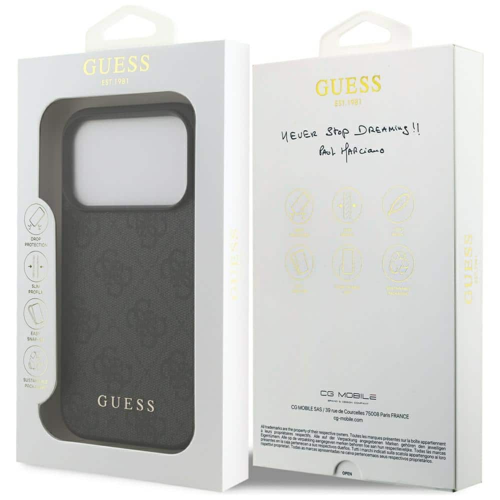 Guess 4G Classic - θήκη για Apple iPhone 17 Pro - Μαύρο - Image 8