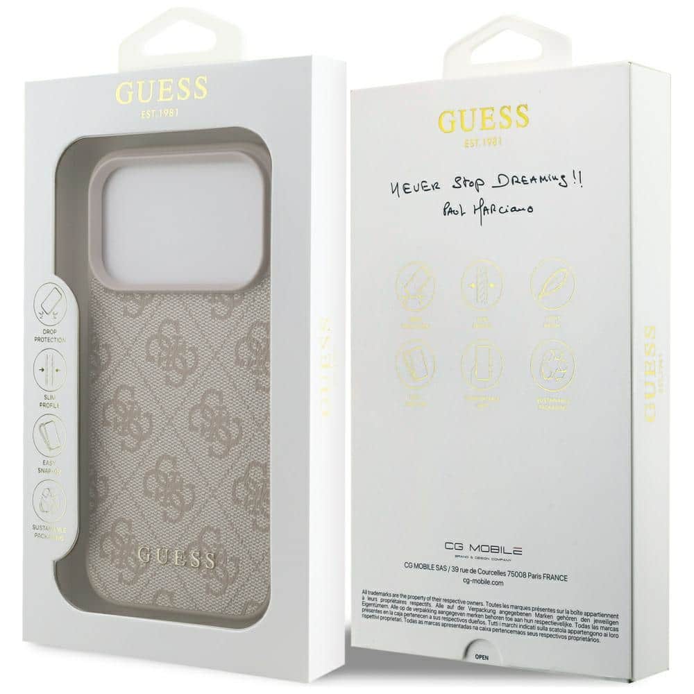 Guess Classic - θήκη για Apple iPhone 17 Pro - Ροζ - Image 8