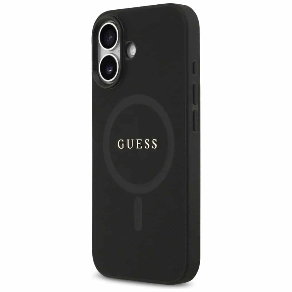 Guess Saffiano Classic Logo MagSafe - θήκη για Apple iPhone 17 - Μαύρο - Image 2