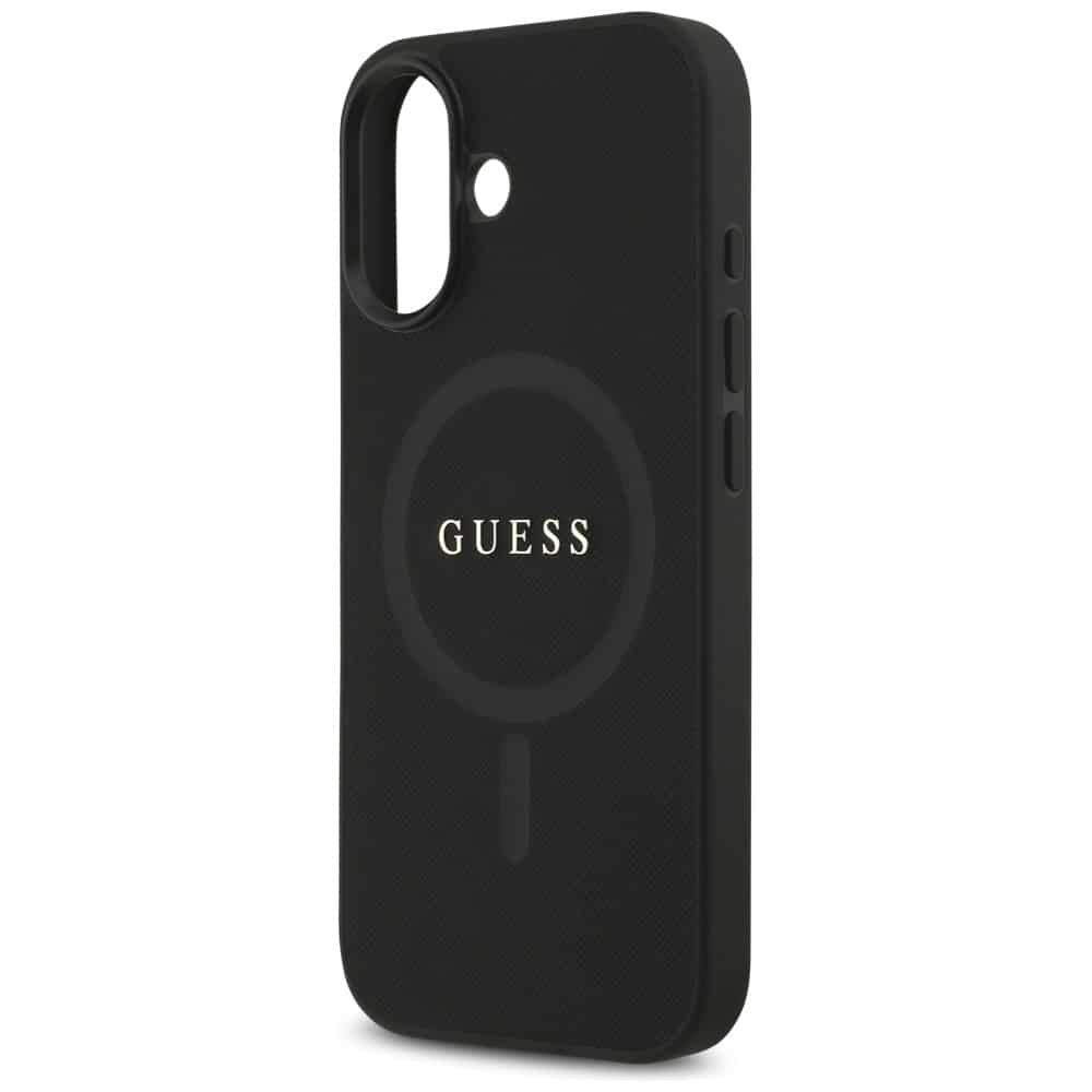 Guess Saffiano Classic Logo MagSafe - θήκη για Apple iPhone 17 - Μαύρο - Image 6