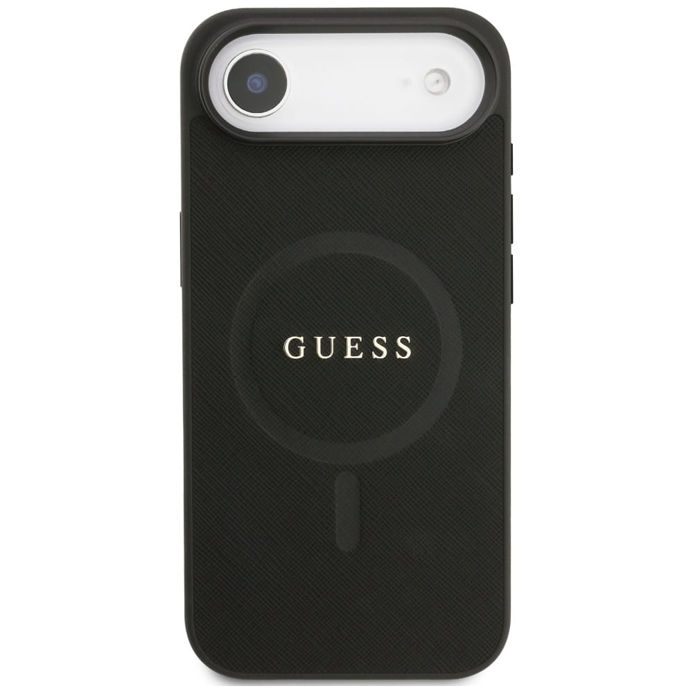 Guess Saffiano Classic Logo MagSafe - θήκη για Apple iPhone Air - Μαύρο - Image 3
