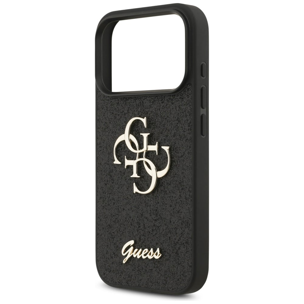 Guess Glitter Fixed Big - θήκη για Apple iPhone 17 Pro - Μαύρο - Image 6