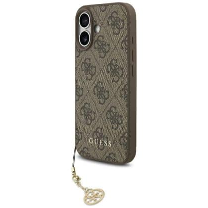 Guess Charms Collection - θήκη για Apple iPhone 17 - Καφέ