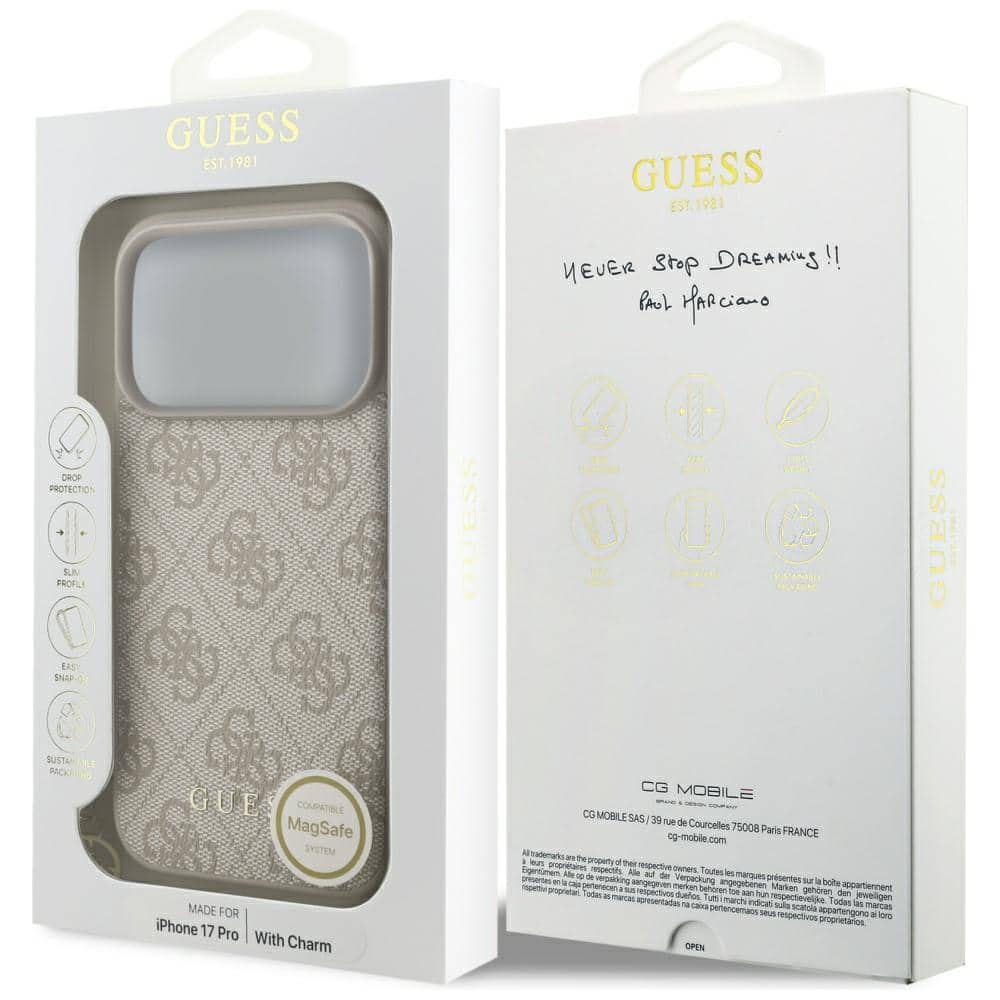 Guess Charms Collection - θήκη για Apple iPhone 17 Pro - Ροζ - Image 7