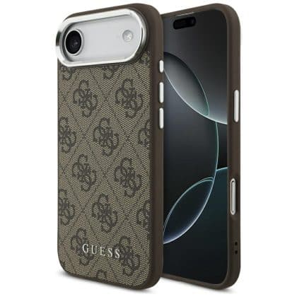 Guess 4G Classic Logo MagSafe - θήκη για Apple iPhone Air - Καφέ