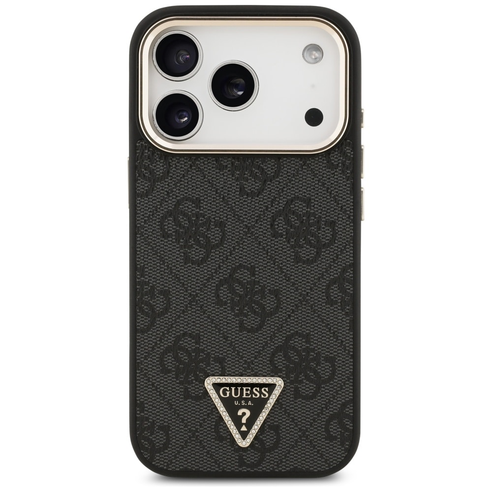 Guess 4G Triangle Logo MagSafe - θήκη για Apple iPhone 17 Pro - Μαύρο - Image 3
