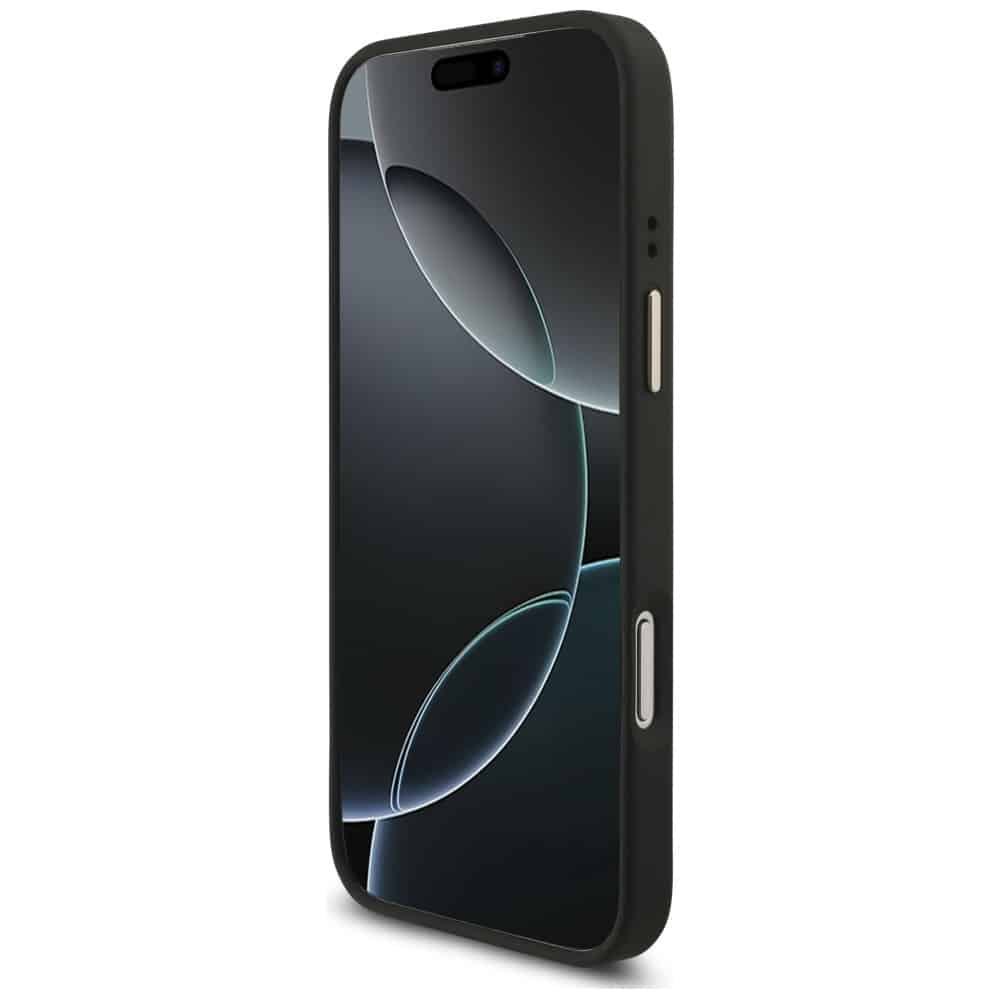 Θήκη Guess 4g Triangle Logo Magsafe Για iPhone 17 Pro Max Μαύρο Χρυσό - Image 5