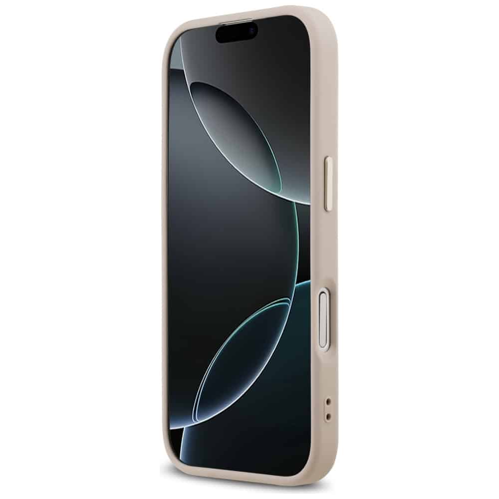 Θήκη Guess 4g Triangle Logo Magsafe Για iPhone 17 Ροζ Χρυσό - Image 5