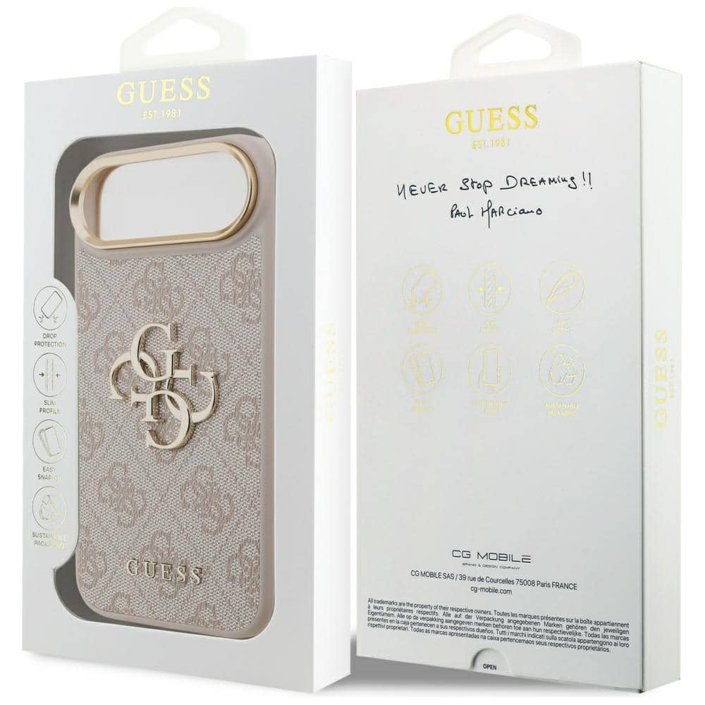 Θήκη Guess 4g Big 4g Classic Logo Για iPhone Air Ροζ-Χρυσό - Image 8